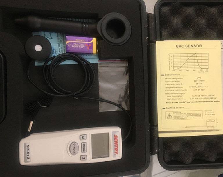 UV Intensity Testing, UV Intensity Meter, UV Analyis Water Care Services