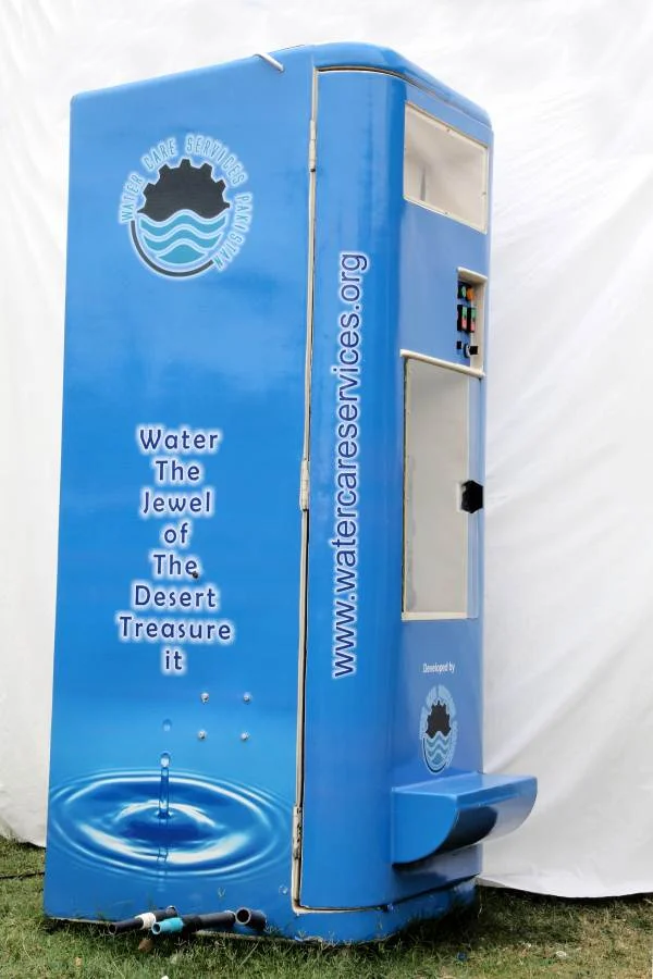 Automatic Water Dispenser ATM for clean water