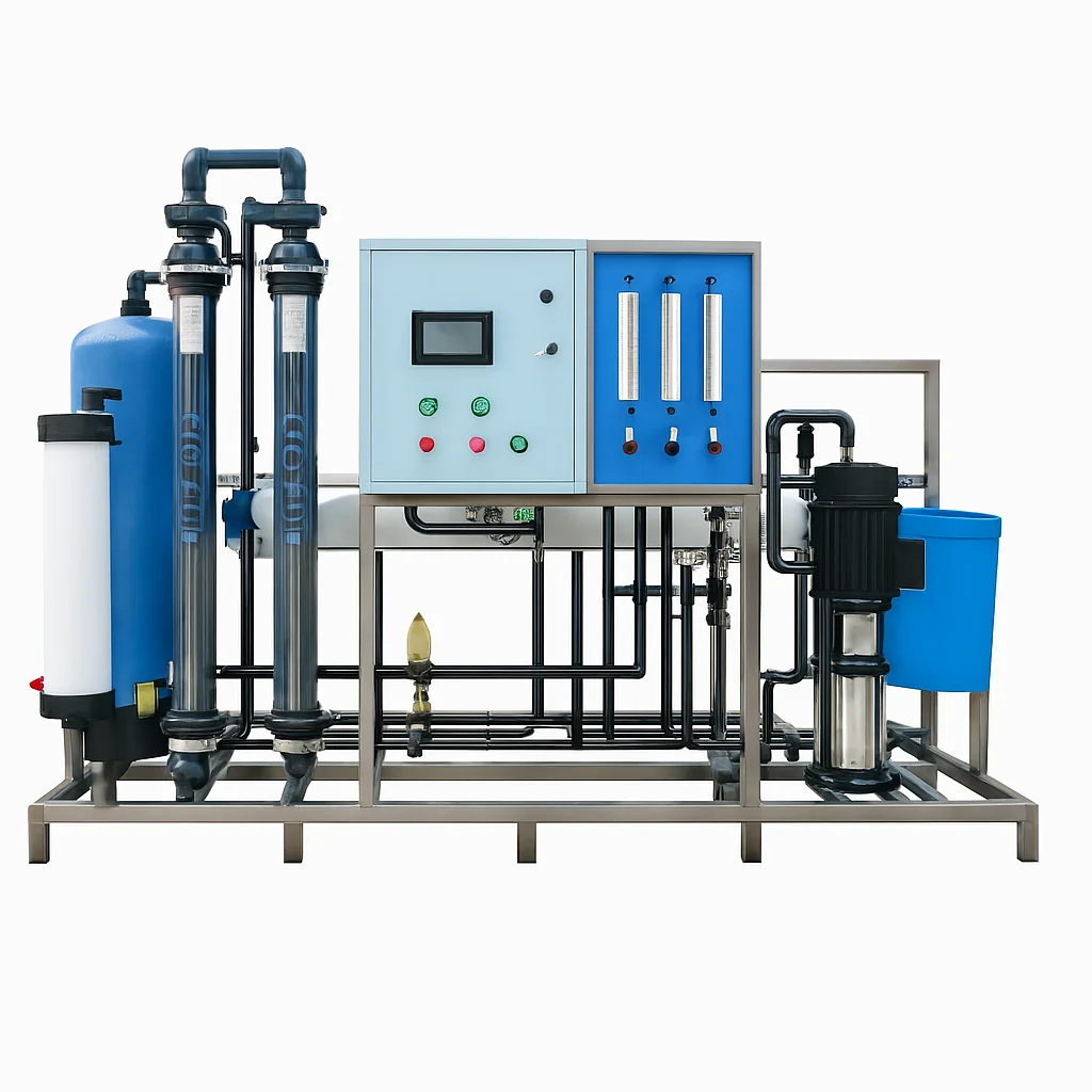 Filter bed used for post-treatment in water and wastewater systems.