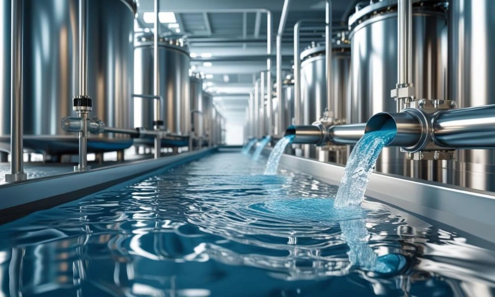 Advanced Water Treatment Removes Colour