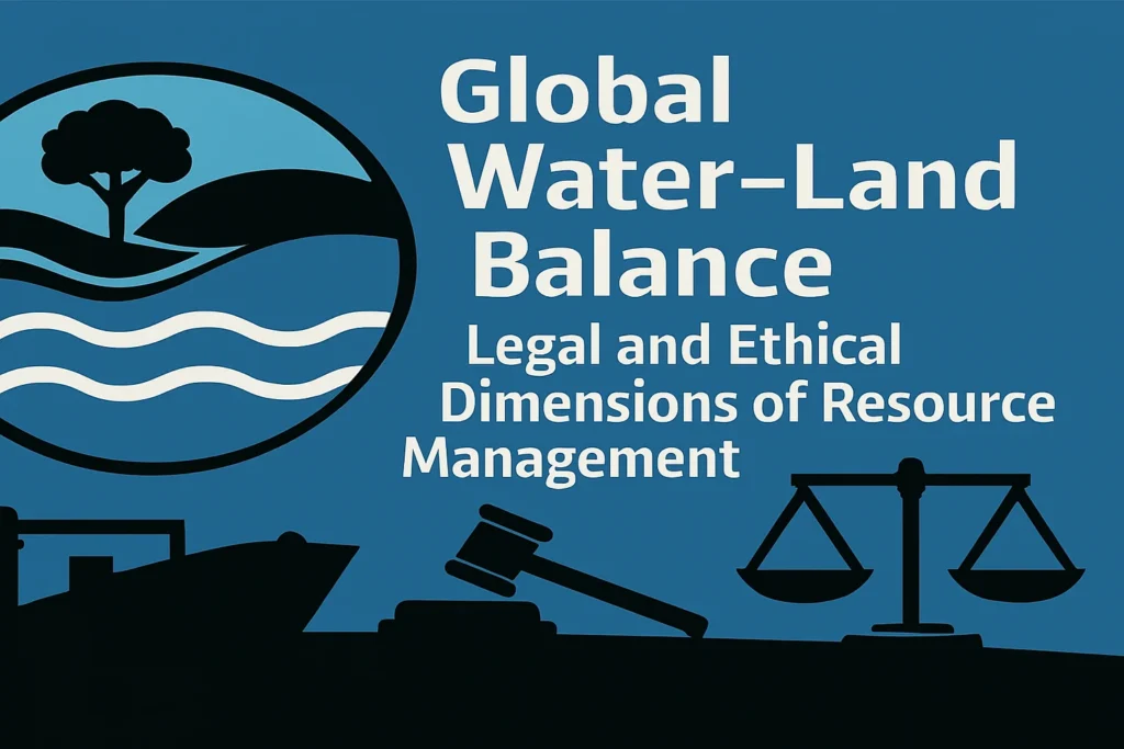 Human responsibility in protecting the balance between land and water