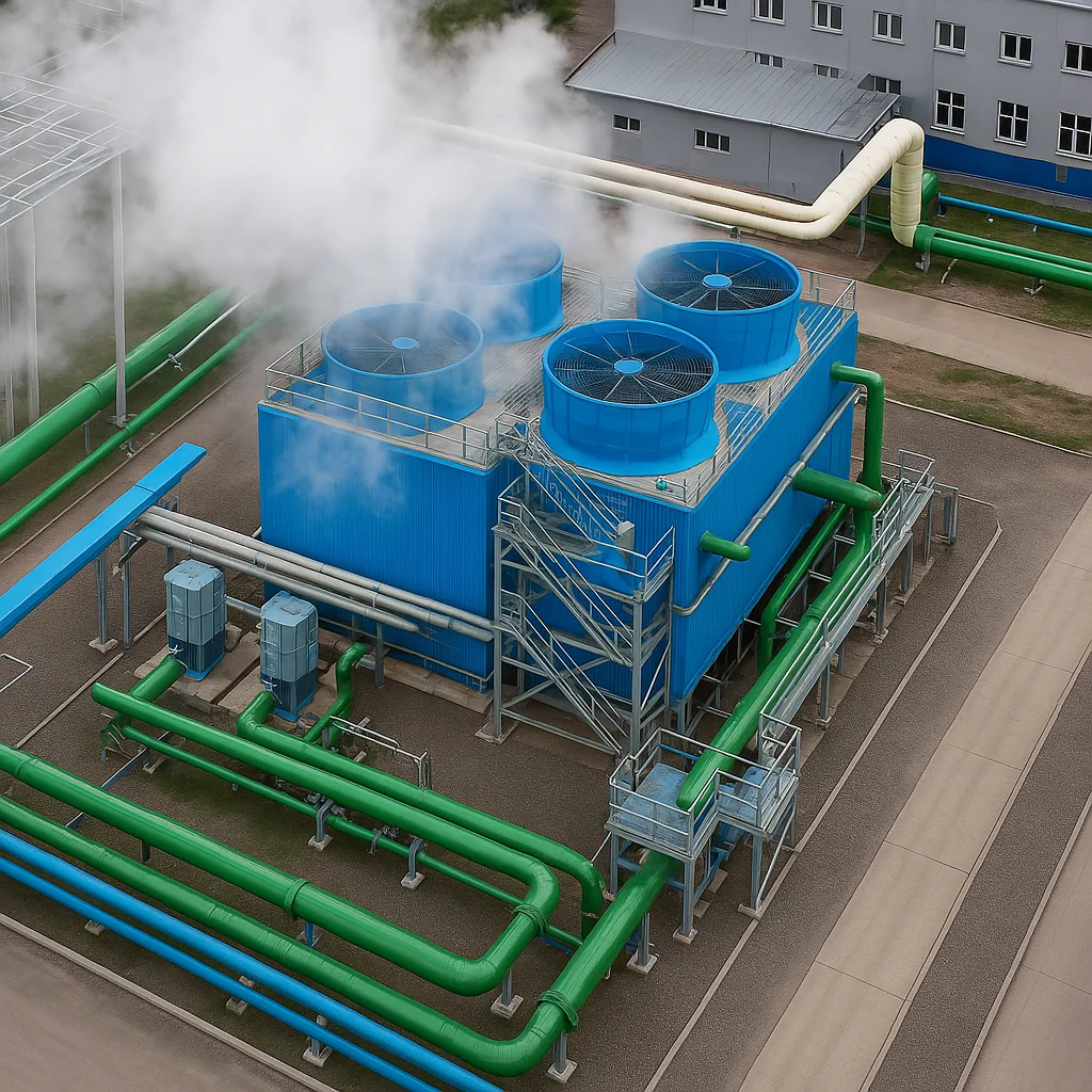 WCSP chemical treatment for cooling towers