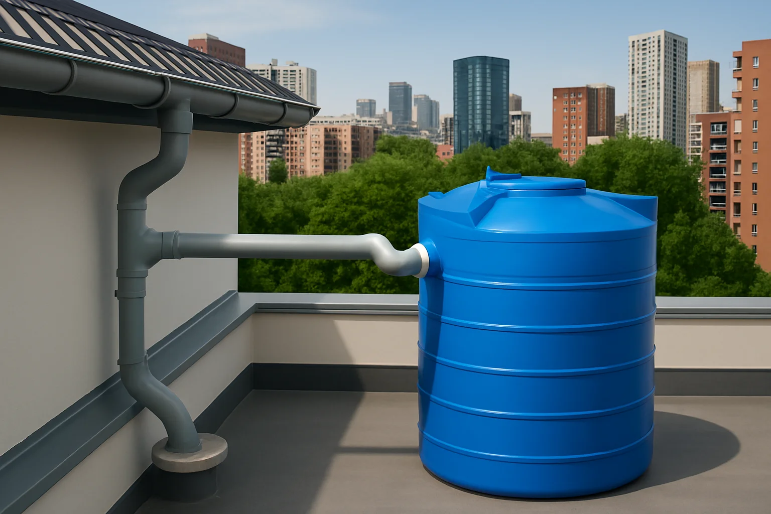 Rainwater Harvesting for Urban Rooftops