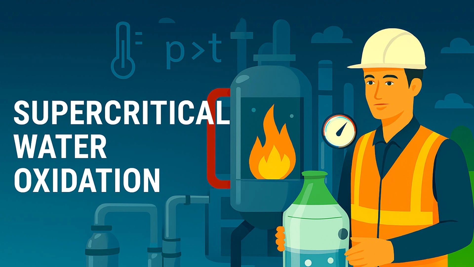 Supercritical Water Oxidation: A Breakthrough in Treating Hazardous Organic Compounds