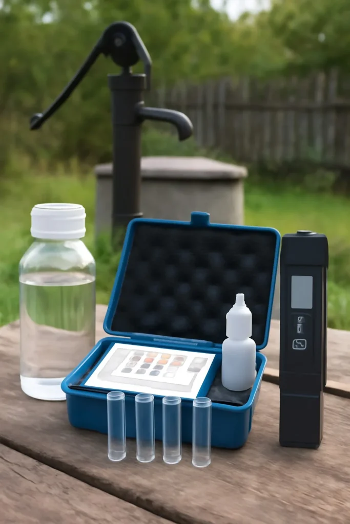 Water quality testing kits for private well owners