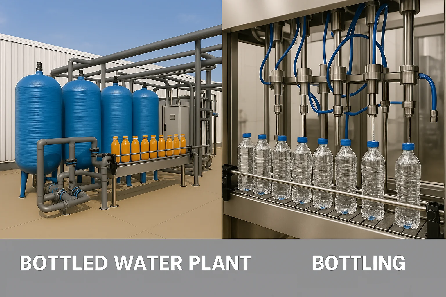 bottle water plant