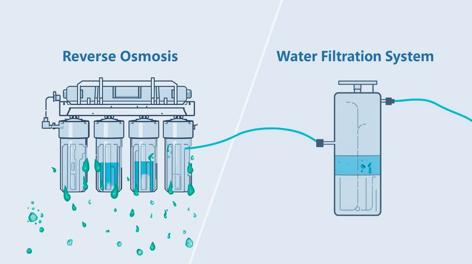 Reverse Osmosis vs. Water Filtration Systems
