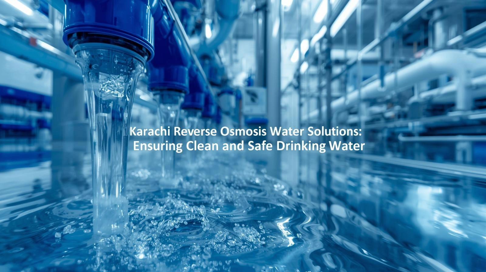 Karachi Reverse Osmosis Water Solutions: Ensuring Clean and Safe Drinking Water