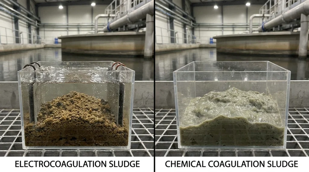 Electrocoagulation vs Chemical Coagulation