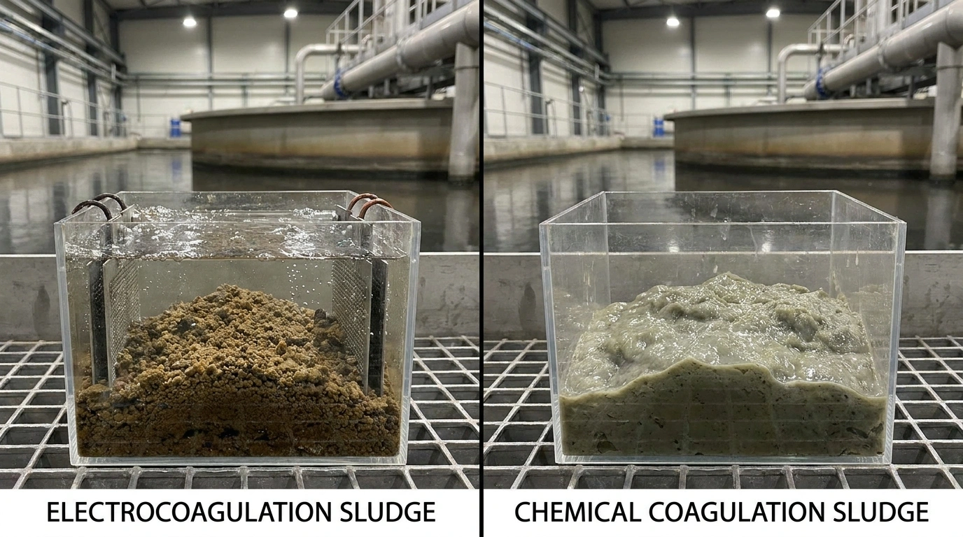 Electrocoagulation vs Chemical Coagulation