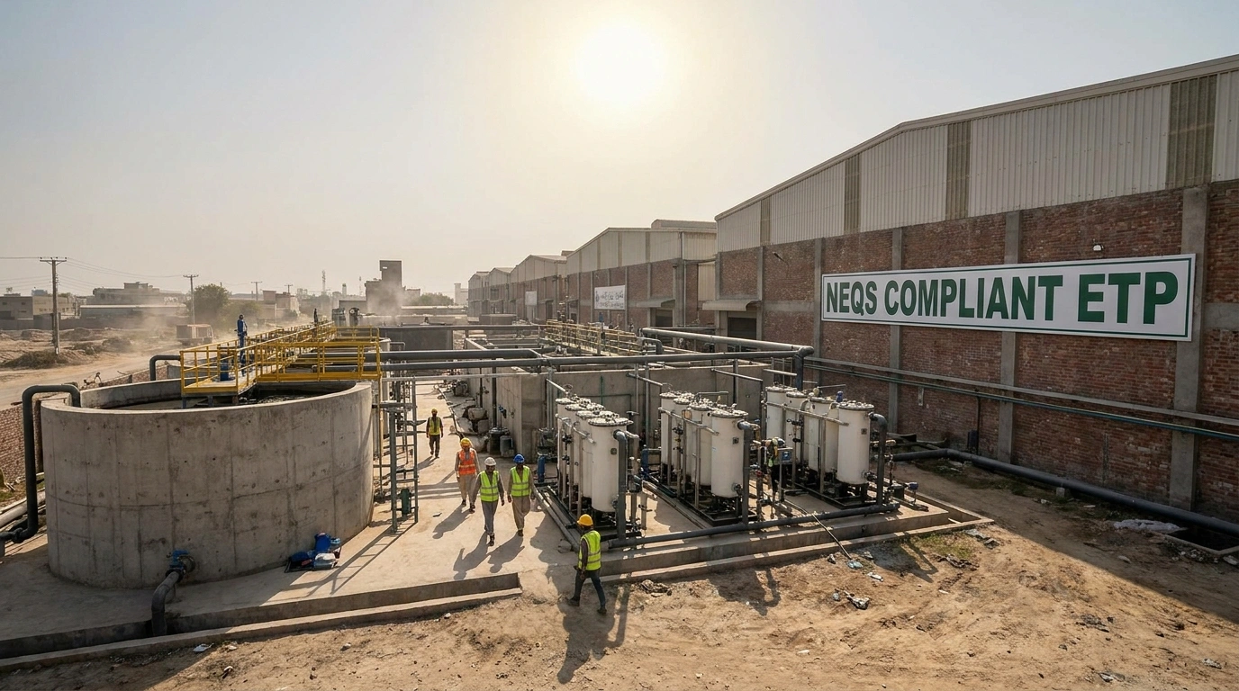 Textile Industry Wastewater Challenges in Pakistan and How MBBR Solves Them