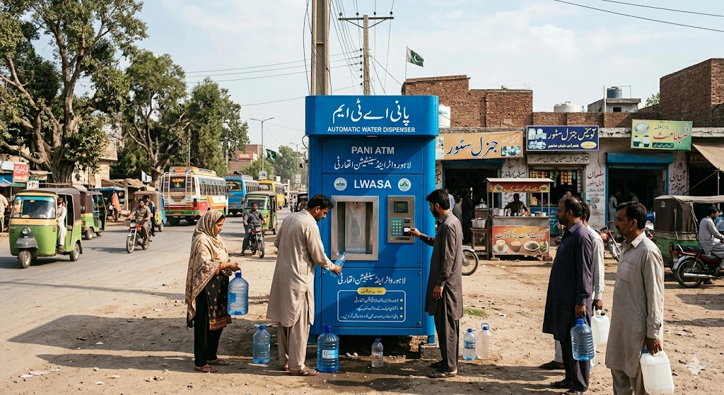 Automatic Water ATM Dispensers in Pakistan