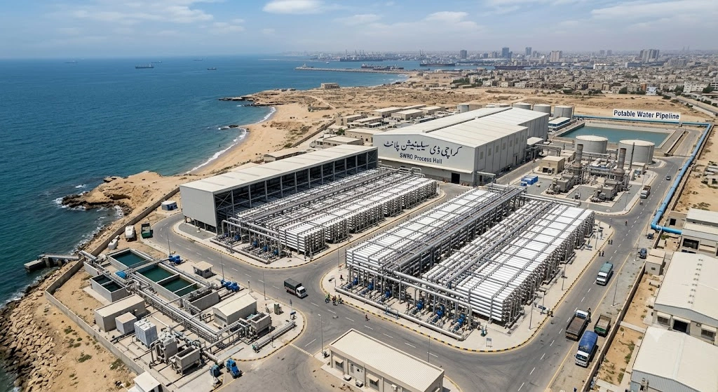 Desalination by Reverse Osmosis in Pakistan