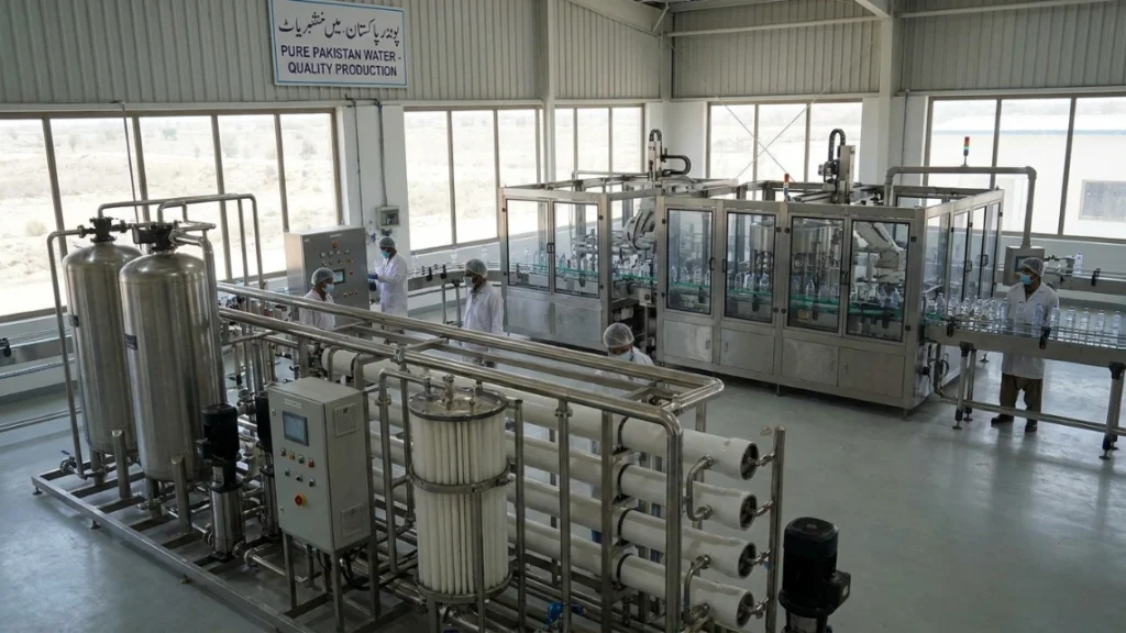 Setting Up a Bottled Water Plant in Pakistan