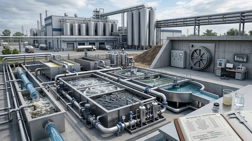 Dairy wastewater treatment plant for BOD and COD reduction in Pakistan