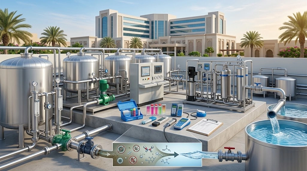 Hospital wastewater treatment in Pakistan