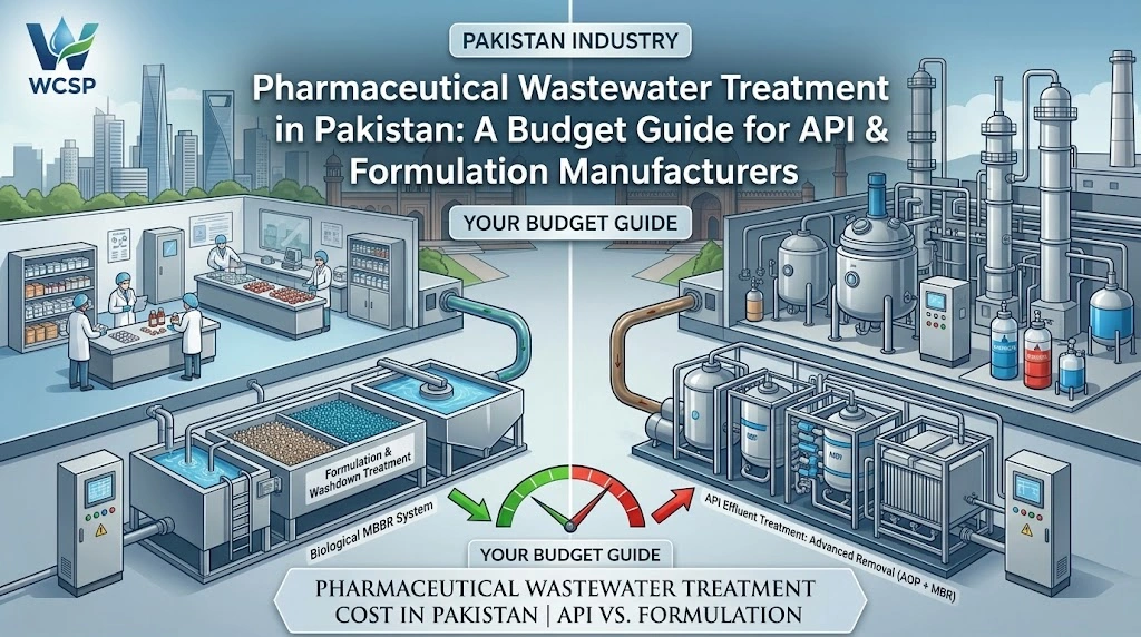 Pharmaceutical Wastewater Treatment Cost in Pakistan