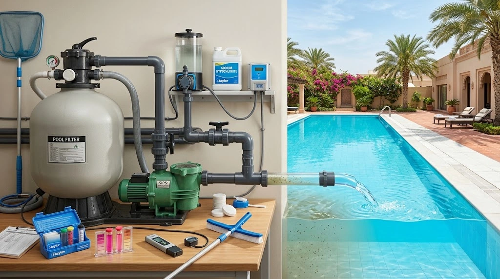 Swimming Pool Water Treatment in Pakistan