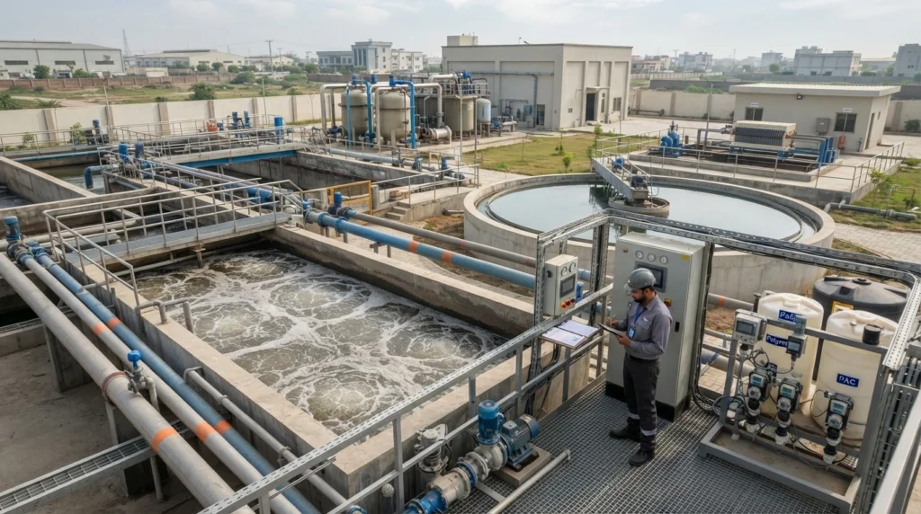 ETP operation and maintenance in Pakistan