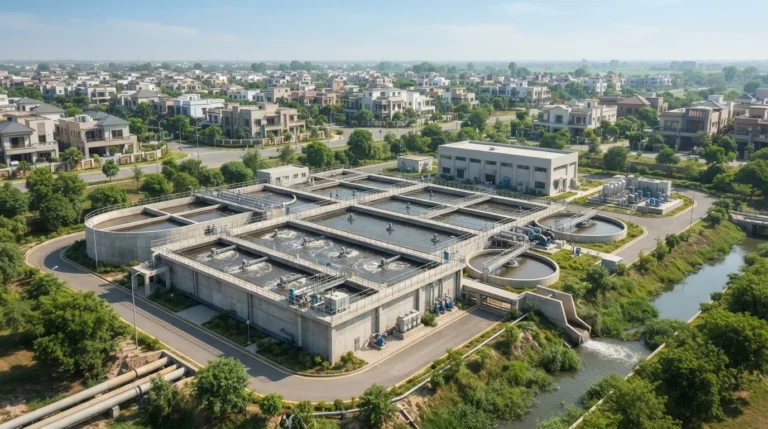 Sewage treatment plant for housing society in Punjab